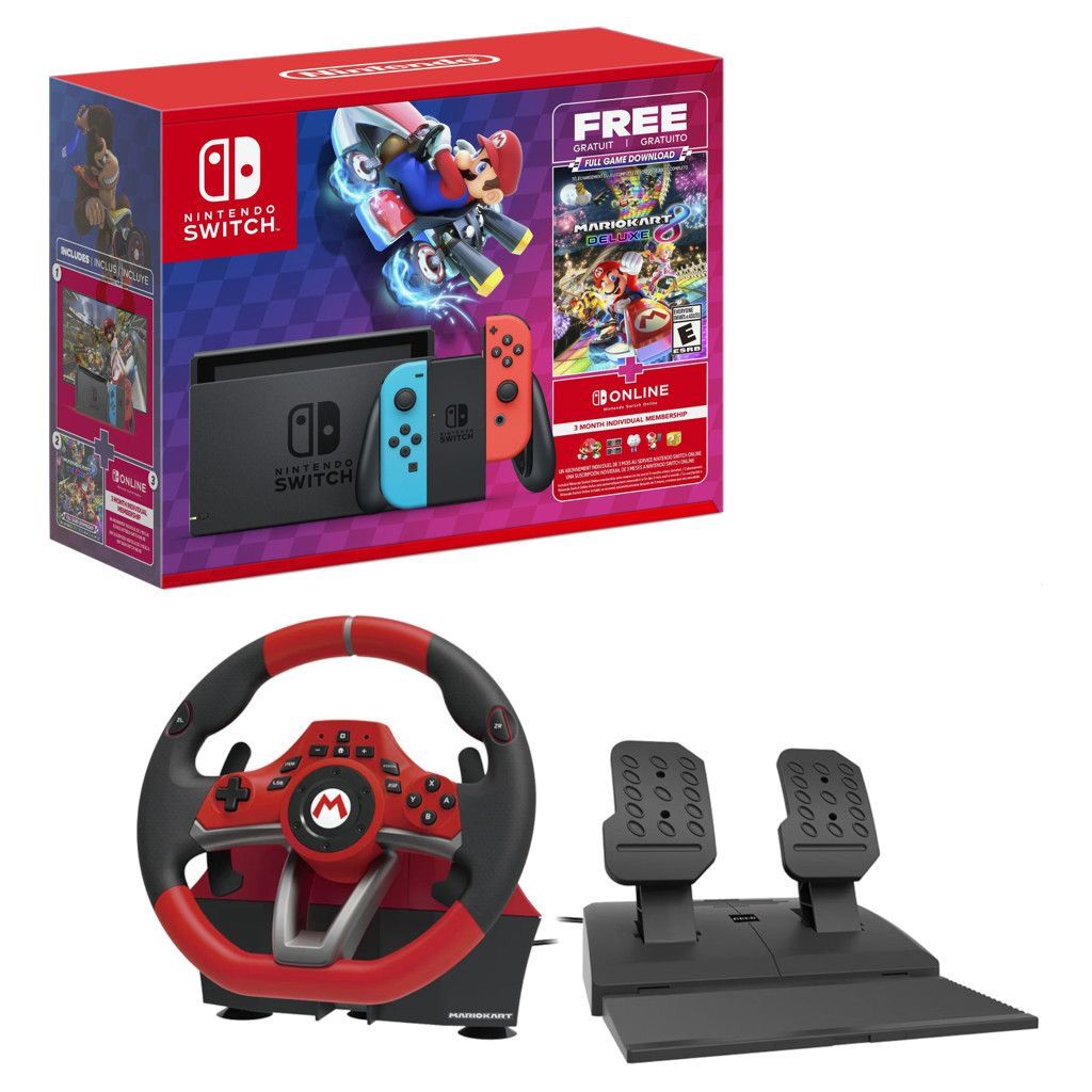 Racing Wheel Pro Deluxe for Nintendo Switch